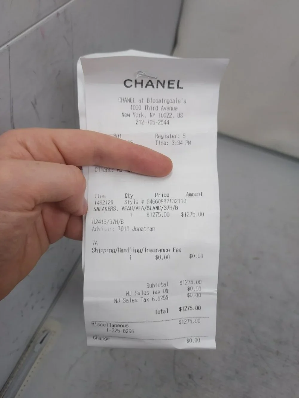 CHANEL 25a womens